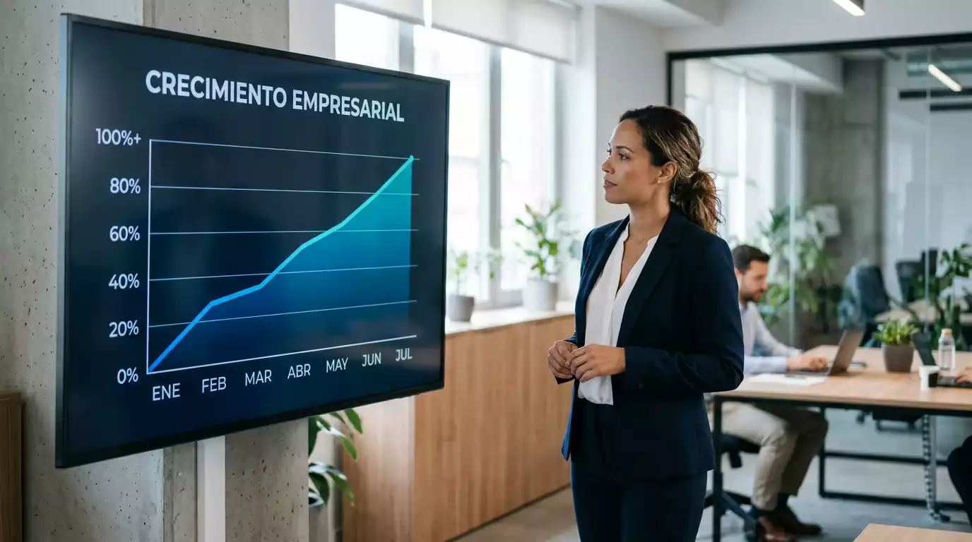 Gráfico de líneas ascendente mostrando la tendencia de crecimiento del mercado de apuestas de tenis